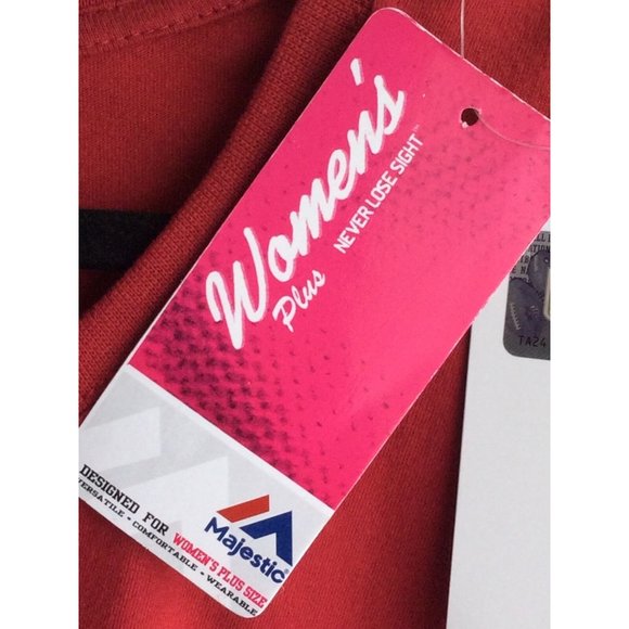 NWT, Arizona Cardinals NFL, Womens Tee, Size 1X - Picture 5 of 8